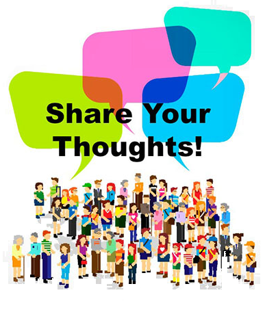 Share your thoughts